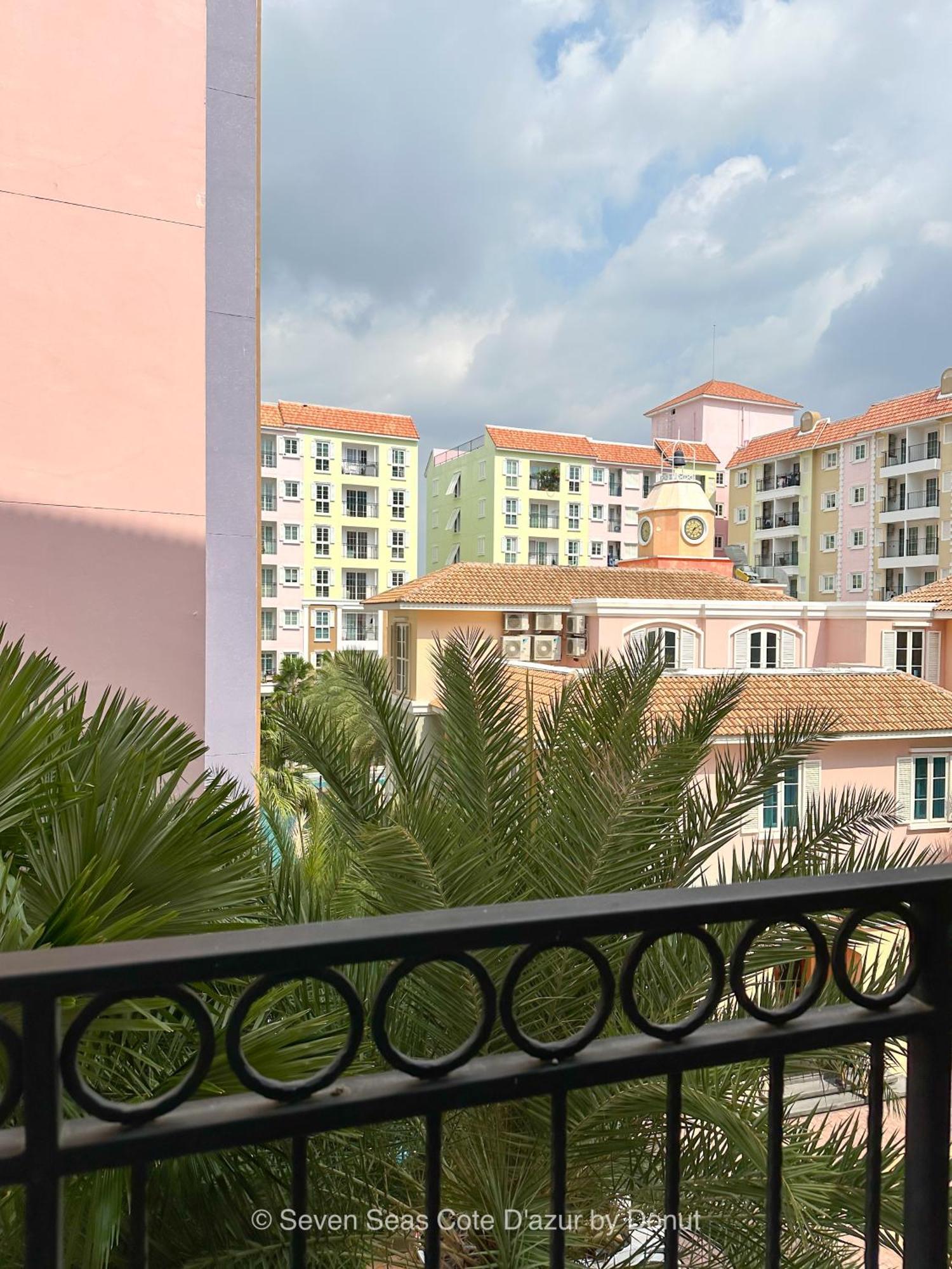 Seven Seas Cote D'Azur Jomtien Pattaya Amazing Pool Apartment Na Chom Thian Exterior foto