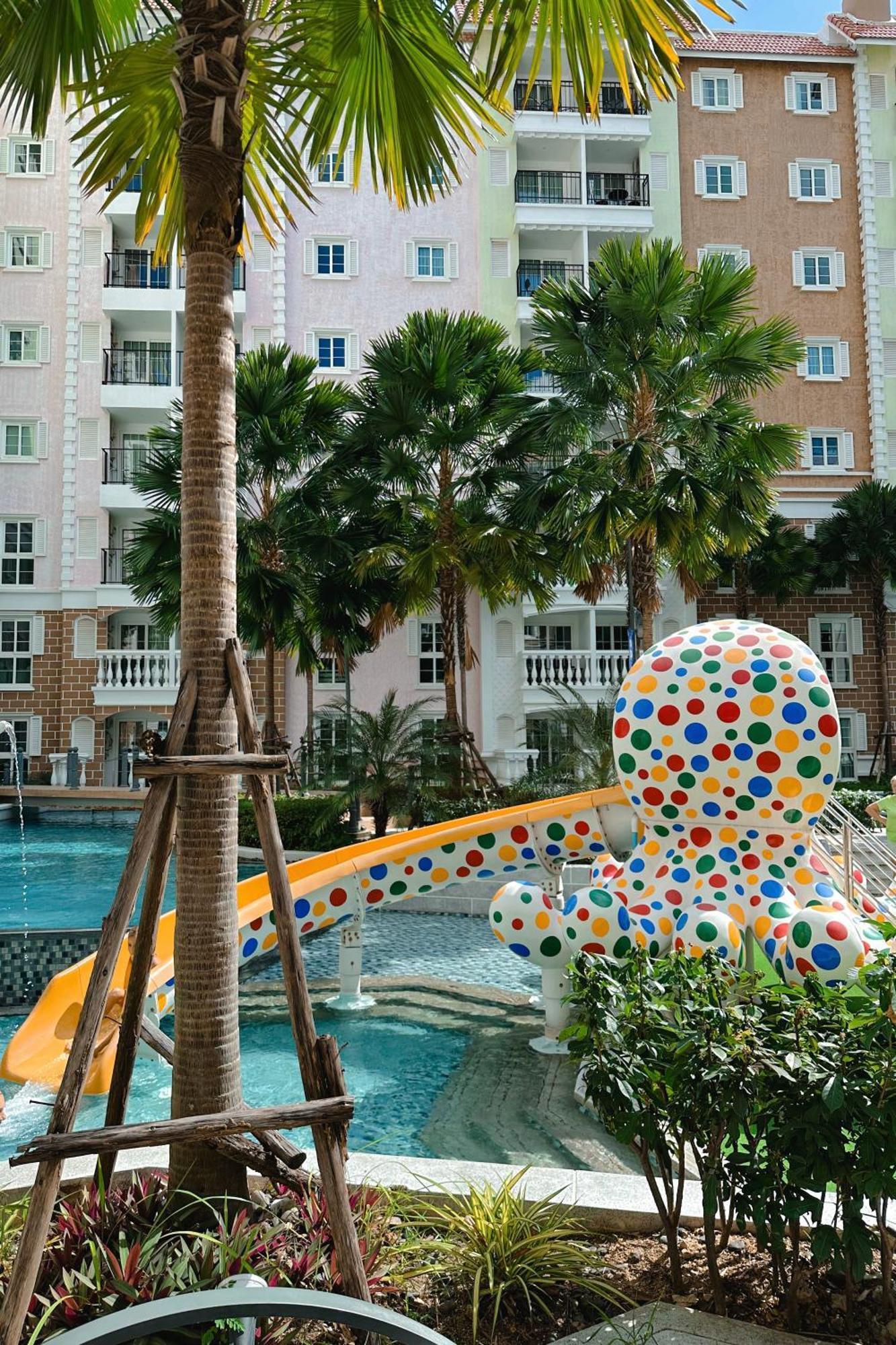 Seven Seas Cote D'Azur Jomtien Pattaya Amazing Pool Apartment Na Chom Thian Exterior foto