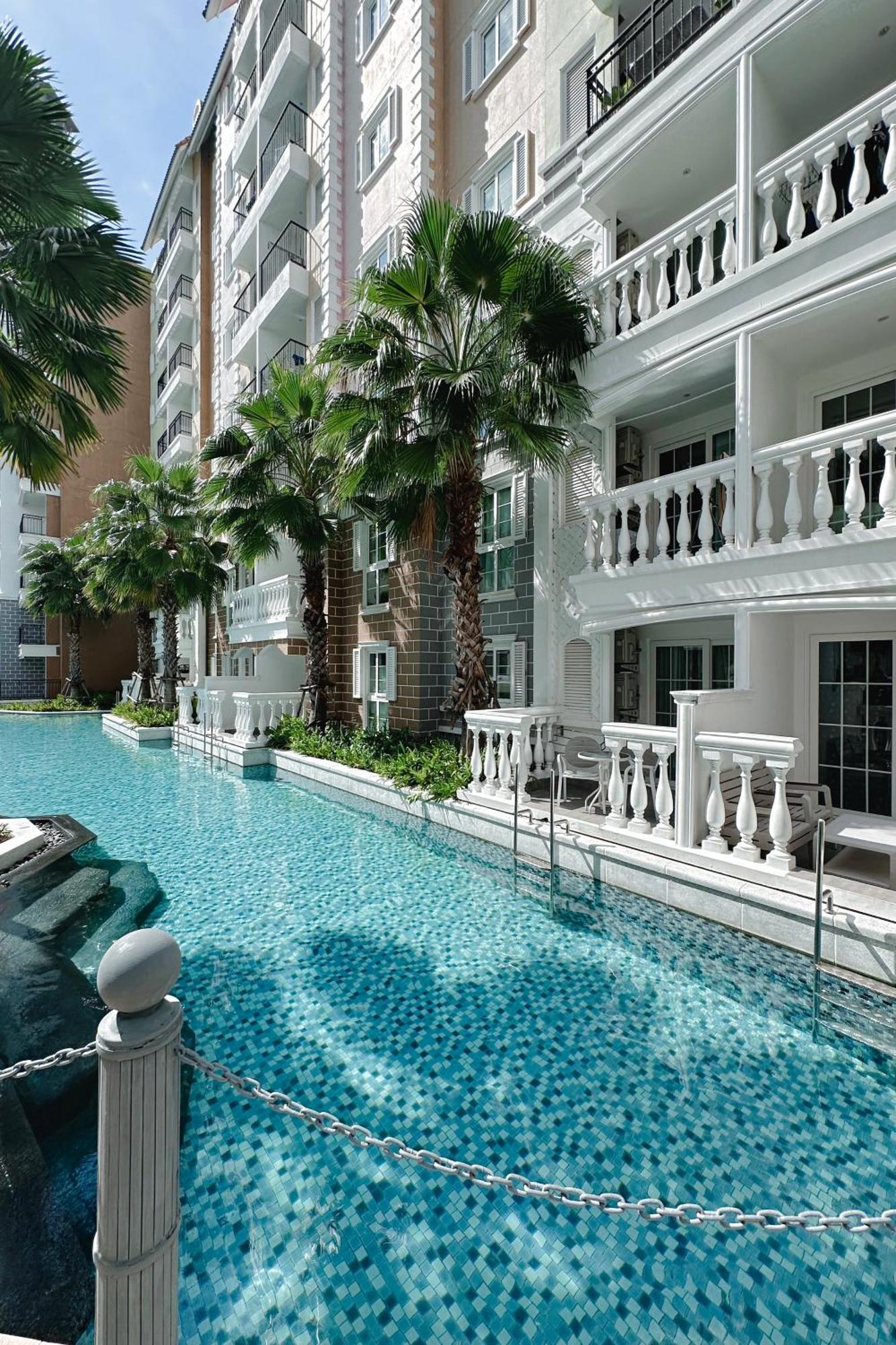 Seven Seas Cote D'Azur Jomtien Pattaya Amazing Pool Apartment Na Chom Thian Exterior foto